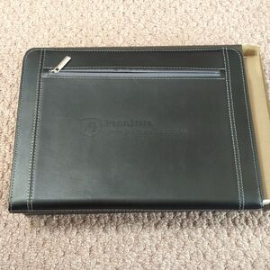 NIB Penn State pocketed zippered binder